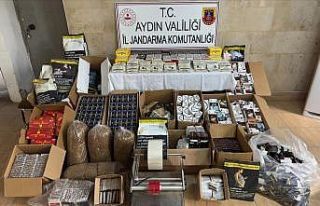 Germencik’te kaçak sigara operasyonu: 1 tutuklama