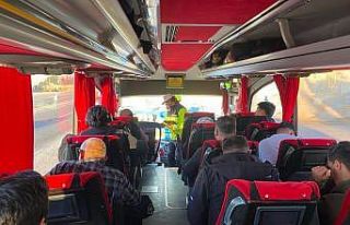 Gölbaşı’nda şehirler arası yolcu taşıyan...