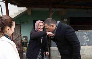 Hacıbektaşoğlu, Örmeci köyünde vatandaşların...