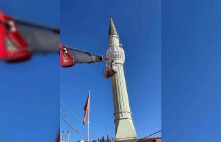 Hacıhızır Bağlar Yolu Cami’nin dış cephesi...