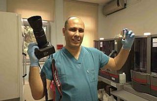 Hastane laboratuvarından fotoğrafçılığa uzanan...