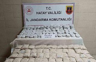 Hatay’da 87 kilo 990 gram captagon hap ve 62 kilo...