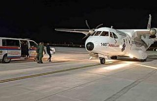 Hava Kuvvetleri’ne ait uçakla Ordu’dan Erzincan’a...