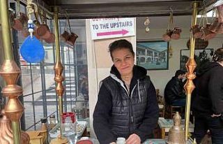 Havaların soğumasıyla birlikte kumda kahveye ilgi...