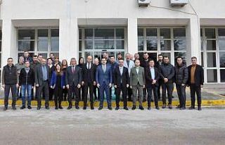 İl Özel İdaresi personelinden kaymakam Dalan’a...