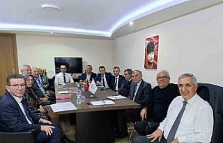 İlçe şefleri toplantısı Akhisar’da yapıldı