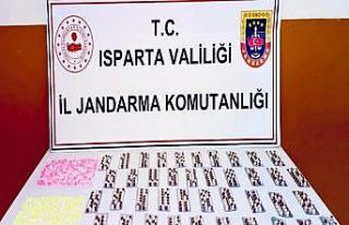 Isparta’da jandarmadan 2024’te 43 uyuşturucu...