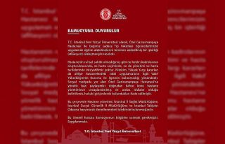 İstanbul Yeni Yüzyıl Üniversitesinden sosyal medyadaki...