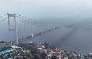 İstanbul’da iki yaka arasında sis etkili oldu