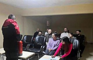 İtfaiye ekiplerinden kamu personellerine ‘yangın...