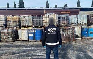 İzmir’de kaçak akaryakıt operasyonu