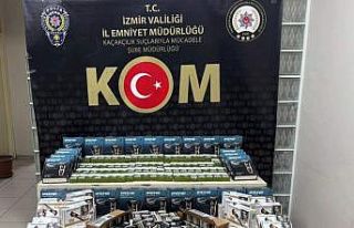 İzmir’de kaçakçılık operasyonlarında 2 tutuklama