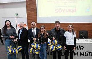 İzmir’de öğrenciler sporcularla buluştu: 750...