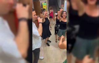 İzmir’de şampanya patlatılan devlet okulunda...