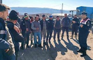 Jandarma’ya bağlı HAYDİ ekipleri denetim yaptı