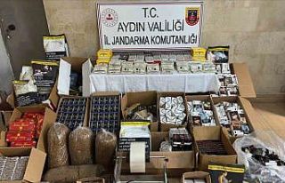 Kaçak sigara imalatına jandarma ekiplerinden ‘yakın...