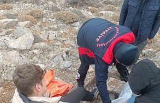 Kahramanmaraş’ta kayalıklardan düşen çocuk...