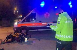 Karaman’da motosiklet ile otomobil çarpıştı:...