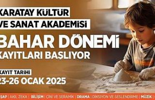 Karatay Kültür ve Sanat Akademisi’nde Bahar Dönemi...