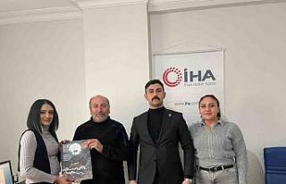 Kars Ülkü Ocakları’ndan İHA’ya ziyaret