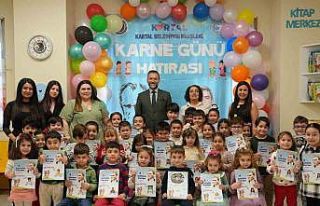 Kartal Belediyesi kreşlerinde karne heyecanı