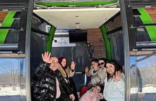 Kartepe Teleferiği’nde tatil yoğunluğu