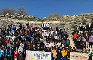 Kastabala Antik Kenti’nde oryantiring bölge yarışmaları...