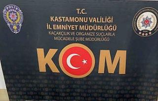 Kastamonu’da 10 bin adet doldurulmuş makaron ele...