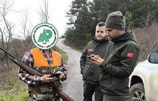 Kastamonu’da 2024 yılında 2 bin 196 avcı kontrol...