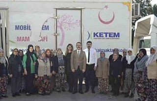 Kaymakam Ateş, kanserde erken teşhise dikkat çekti