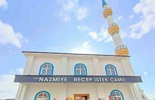 Keşan’da hayırseverlerin yaptırdığı cami ibadete...