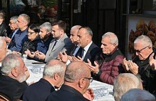 Kıbrıs Gazisi Binbaşı Mesut Çelikbilek dualarla...