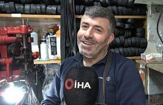 Kilis’te 42 yıllık ayakkabı tamircisi baba mesleğini...