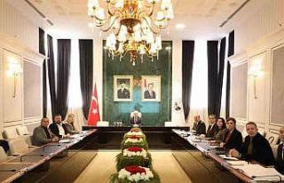 Kırklareli’nde İl Encümen Toplantısı yapıldı