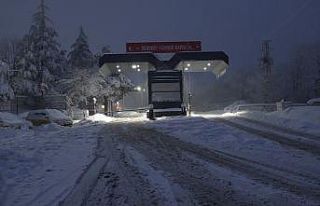 Kırklareli’nde kar yağışı etkisini sürdürüyor:...