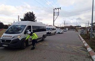 Kırklareli’nde trafik denetimi: 110 araç trafikten...