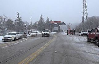 Kırklareli’nin yüksek kesimlerinde kar yağışı...