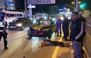 Kırmızı ışıkta durmayan otomobil yaşlı kadına...