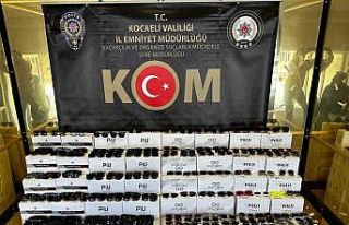 Kocaeli’de 169 bin 680 adet gümrük kaçağı güneş...