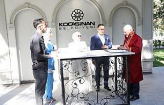 Kocasinan, 2024 yılında 2 bin 764 mutlu evliliğin...