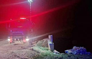 Köprüden aşağı düşen vatandaş yaralandı