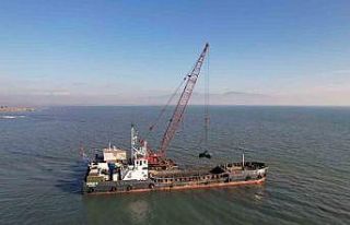 Körfezden 60 bin ton çamur çıkarıldı