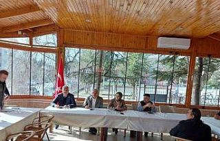 Köylere verilecek olan yakacak odun konusu görüşüldü