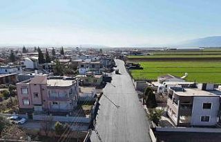 Kumlu’da ana caddeler asfaltlanıyor