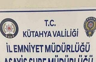 Kütahya’da cezaevi firarisi yakalandı, üzerinde...