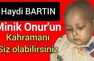 Lösemi hastası küçük Onur için kan bağış...