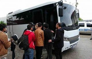 Malatya’da vize ihlali yapan 3 göçmen yakalandı