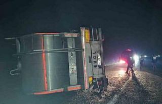 Manyas-Susurluk yolunda zincirleme kaza: 2 yaralı