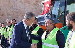 Mardin Büyükşehir Belediyesinden asfalt çalışmaları...