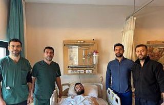 Mardin’de 25 yaşındaki gencin bacağındaki şişkinlik...